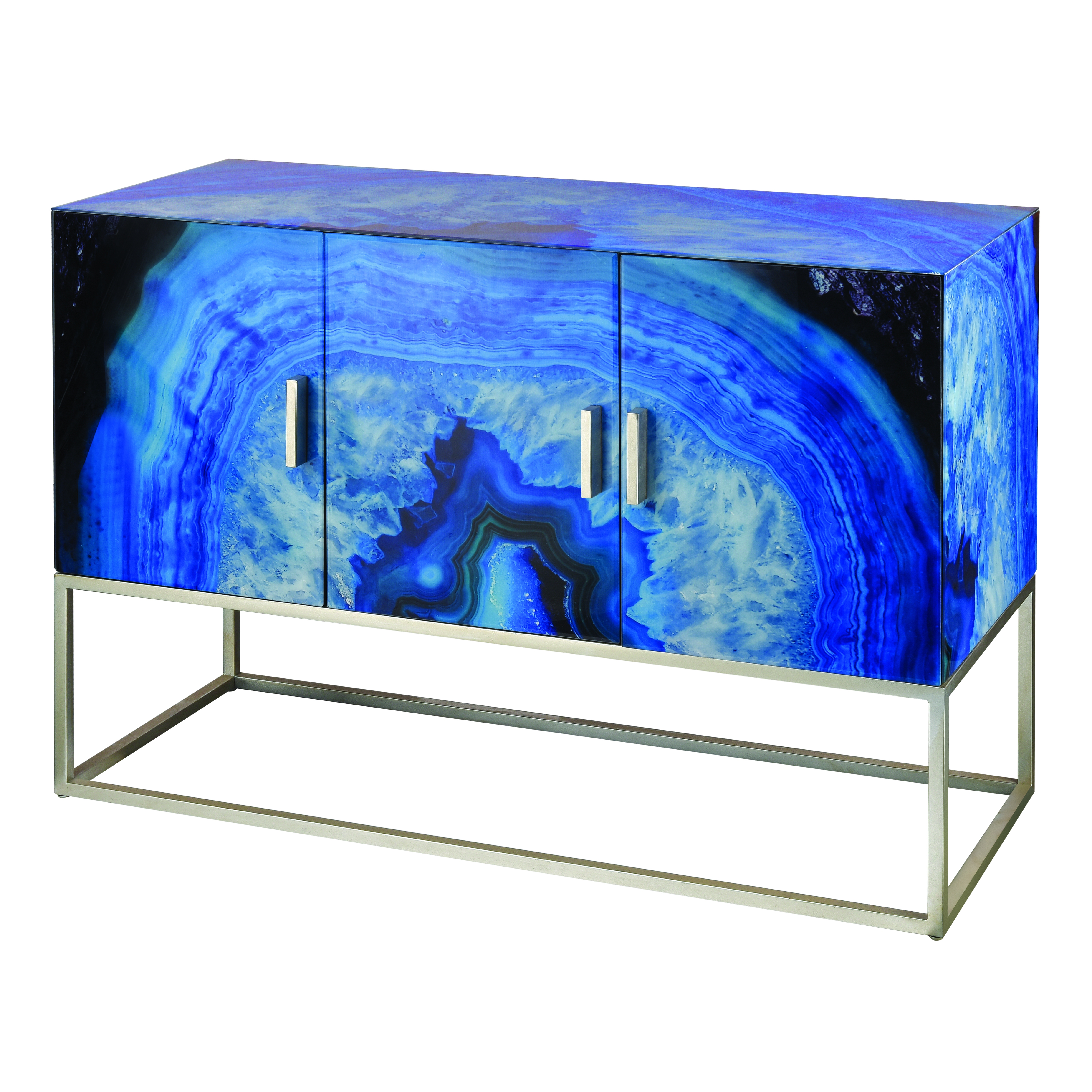 Five-O Cabinet - Blue Agate - Image 0