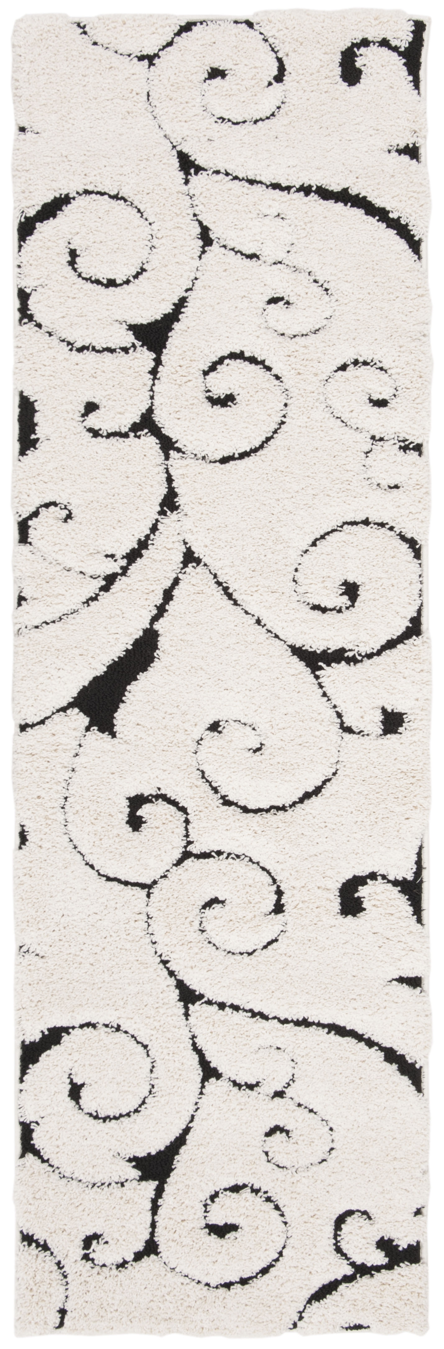 Arlo Home Woven Area Rug, SG455-1290, Ivory/Black,  2' 3" X 7' - Image 0