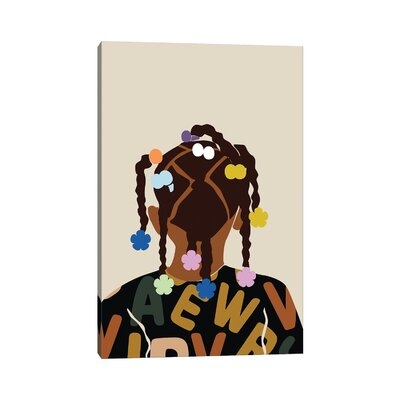 'Back to School' Canvas Graphic Art Print 18'' H x 12'' W - Image 0