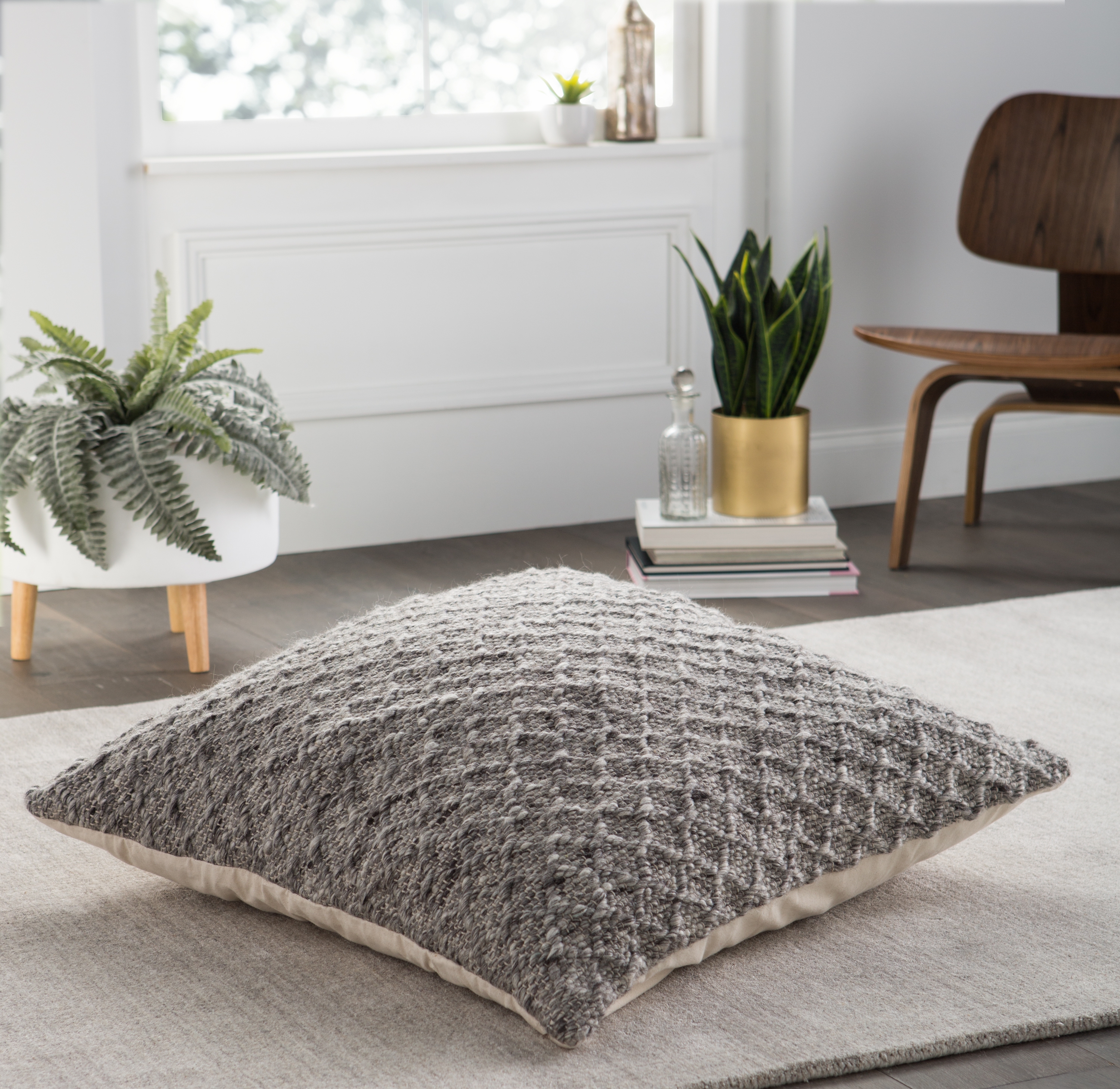 Gray 32"X32" Pillow - Image 3