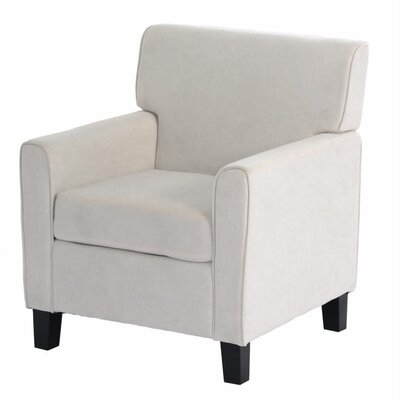 Accent Armchair Living Room Chair With Solid Wood Legs - Image 0