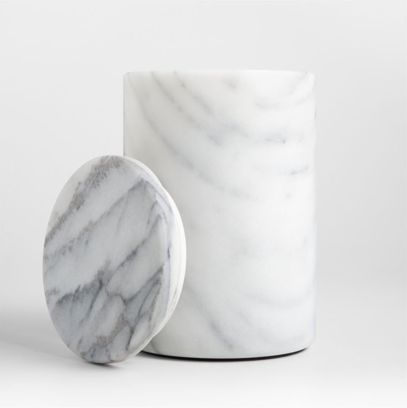 French Kitchen Medium Marble Canister - Image 4