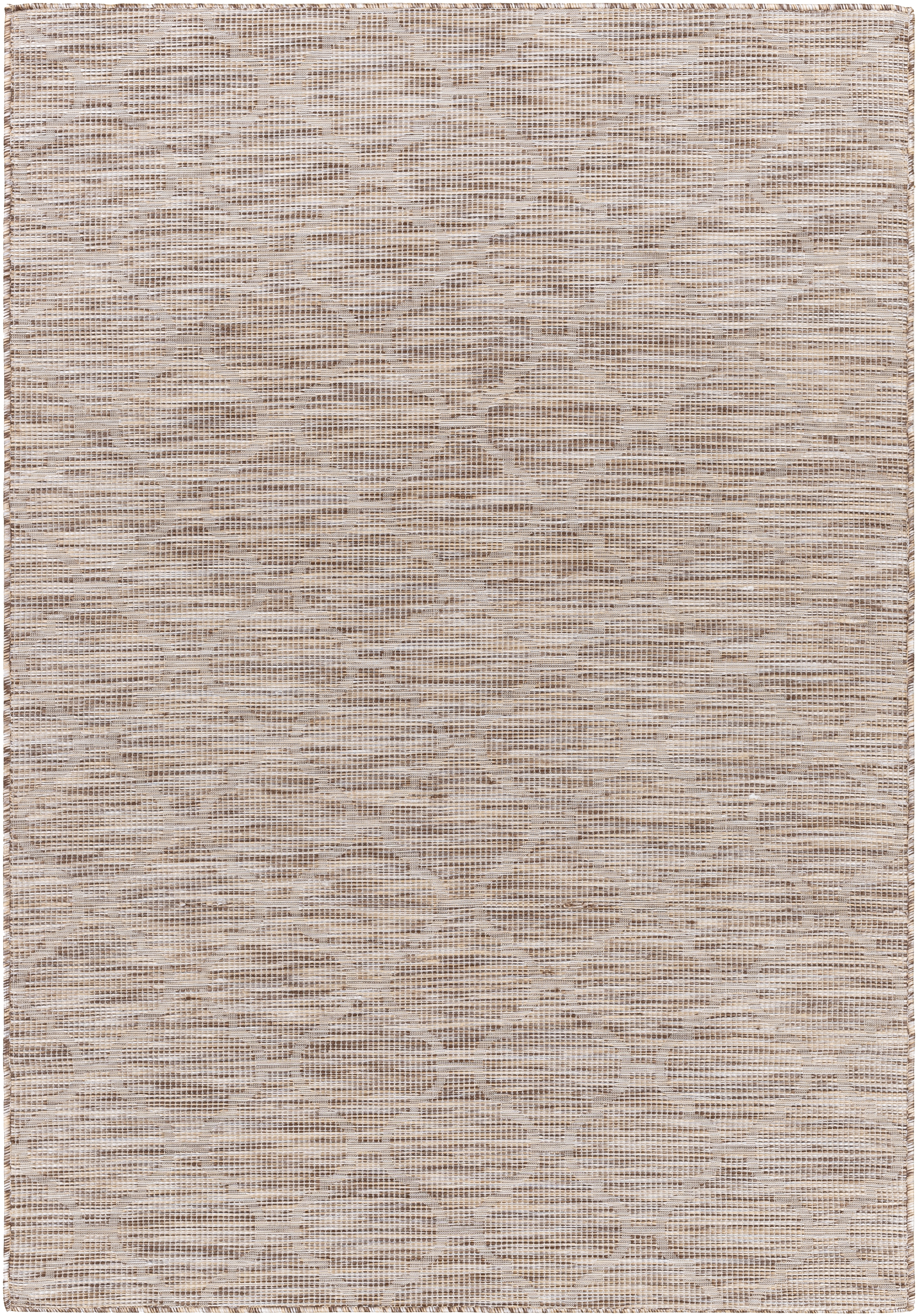 Pasadena Beige Outdoor 2'6" x 4' Machine Woven Rug - Image 0