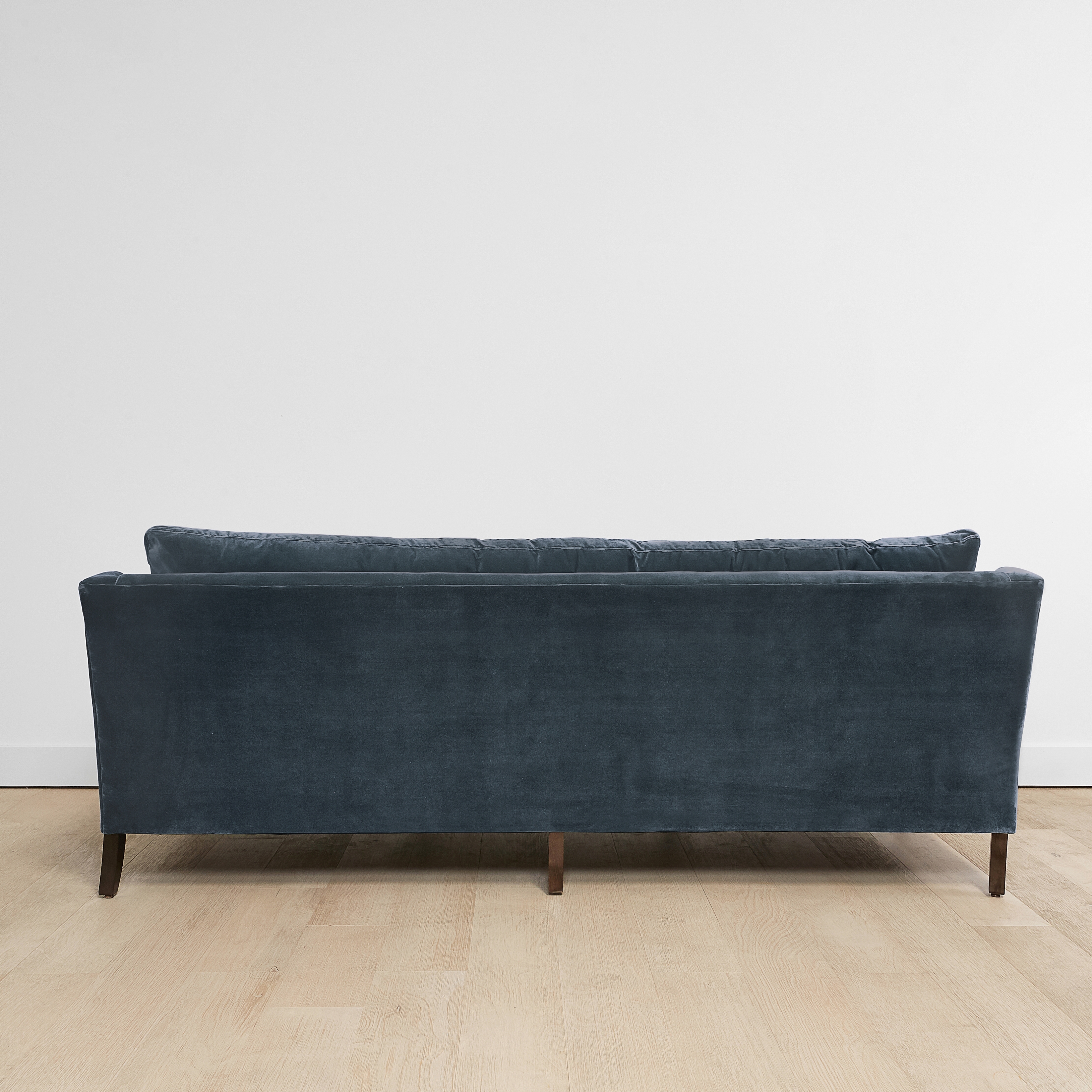 Fabienne Velvet Sofa, Blue - Image 2