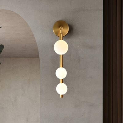 Mord 3 - Light Gold Armed Sconce - Image 0