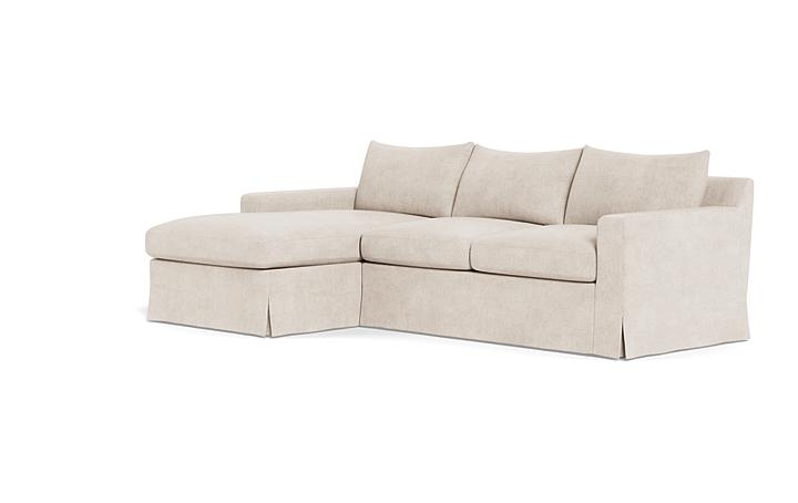 Sloan Slipcovered Left Chaise Sectional - Image 2