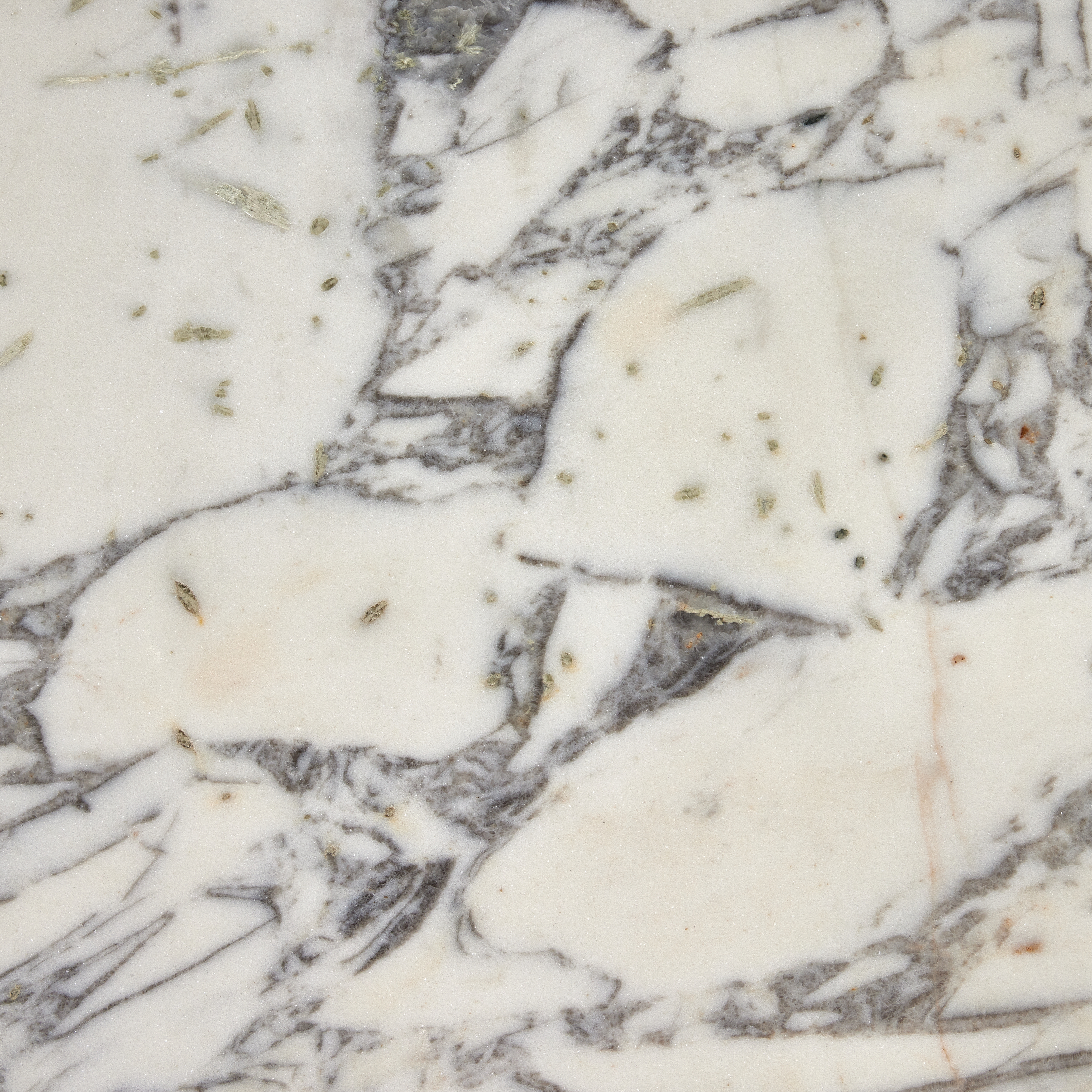 Sophie End Table-Veined White Marble - Image 7