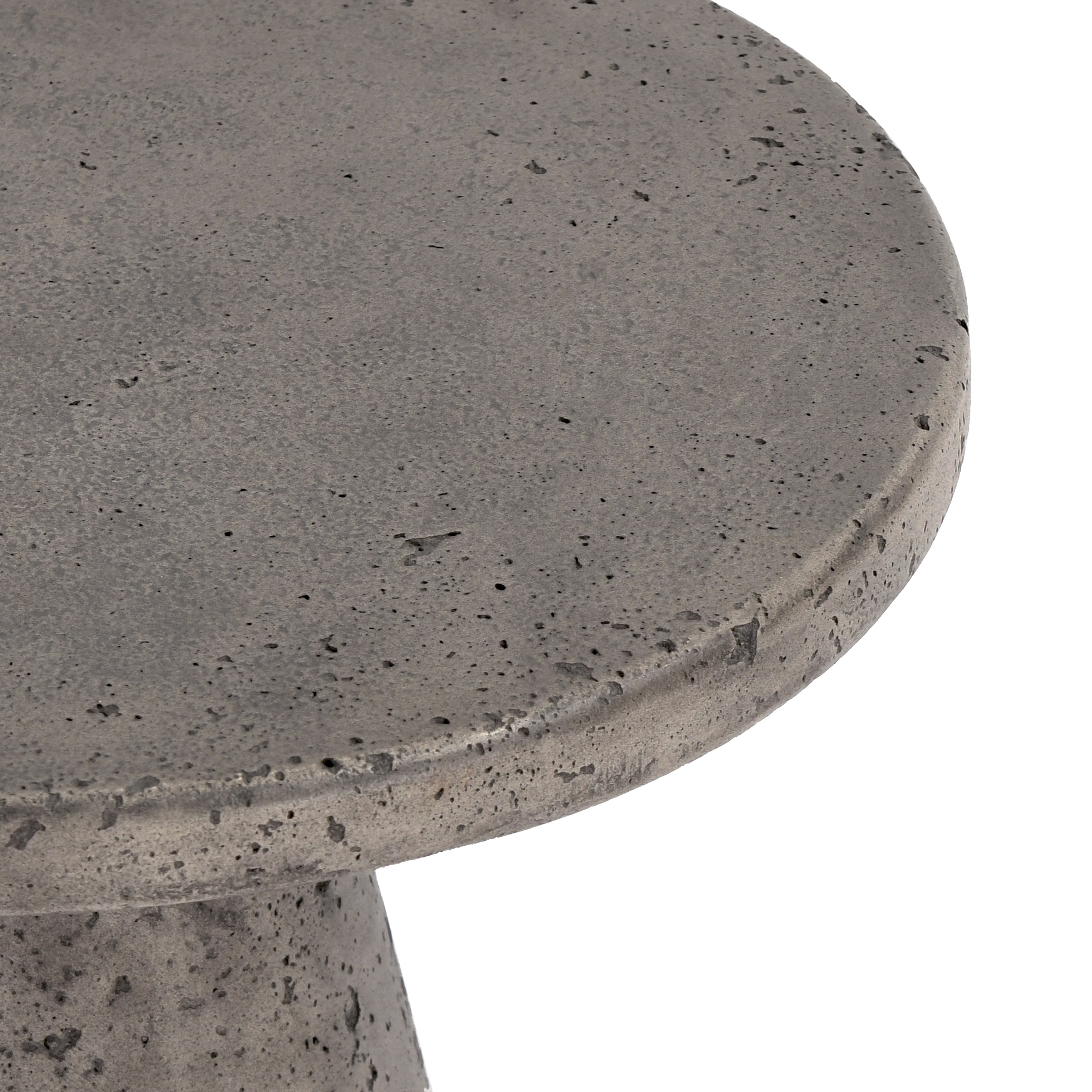 Collins 19" Outdoor Accent Table Dark Gray - Image 1