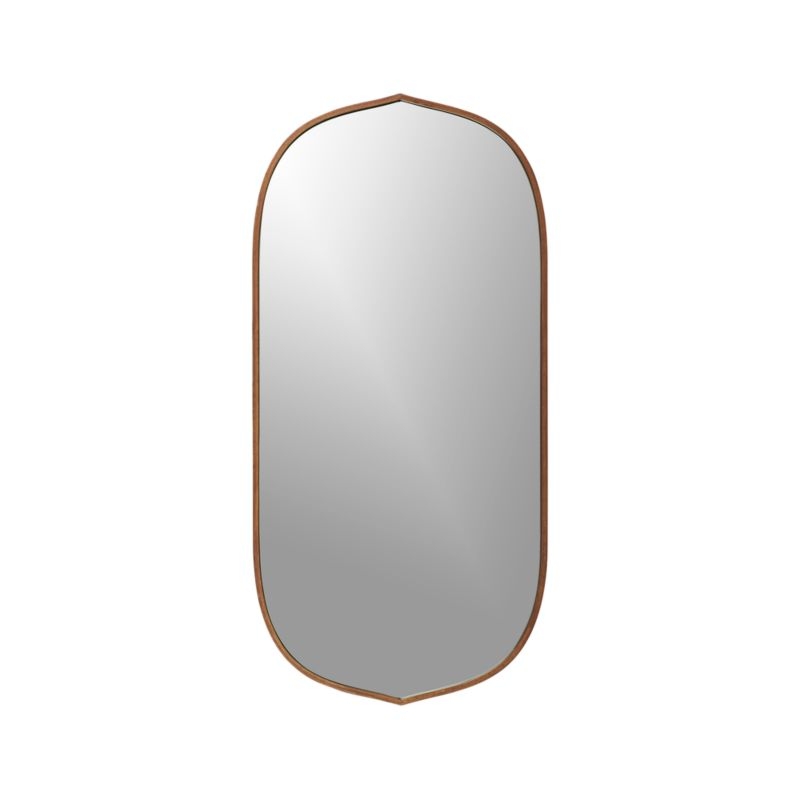 Penarth Walnut Oval Wall Mirror - Image 10