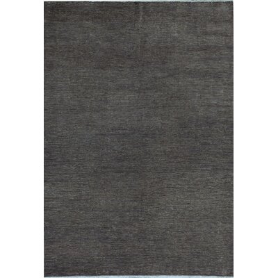 Gabbeh Hand-Knotted Wool Gray Area Rug - Image 0
