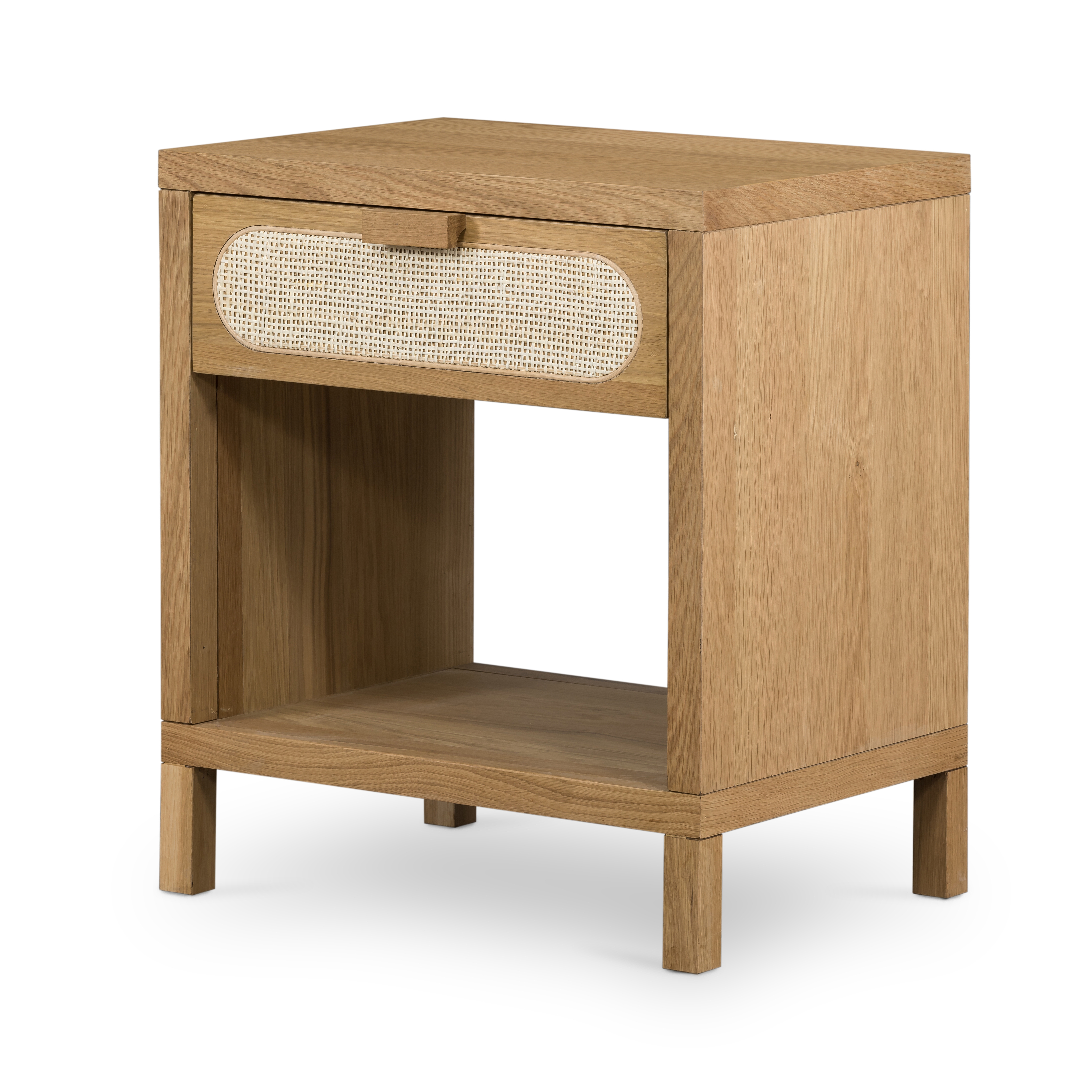 Allegra Nightstand-Natural Cane - Image 1