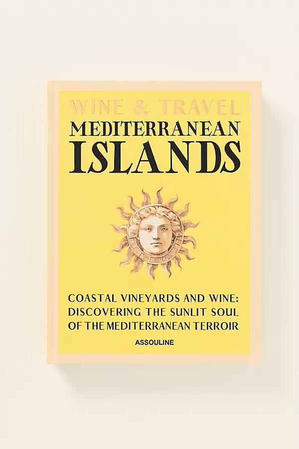 Wine and Travel Mediterranean Islands Hardcover Book - Image 0
