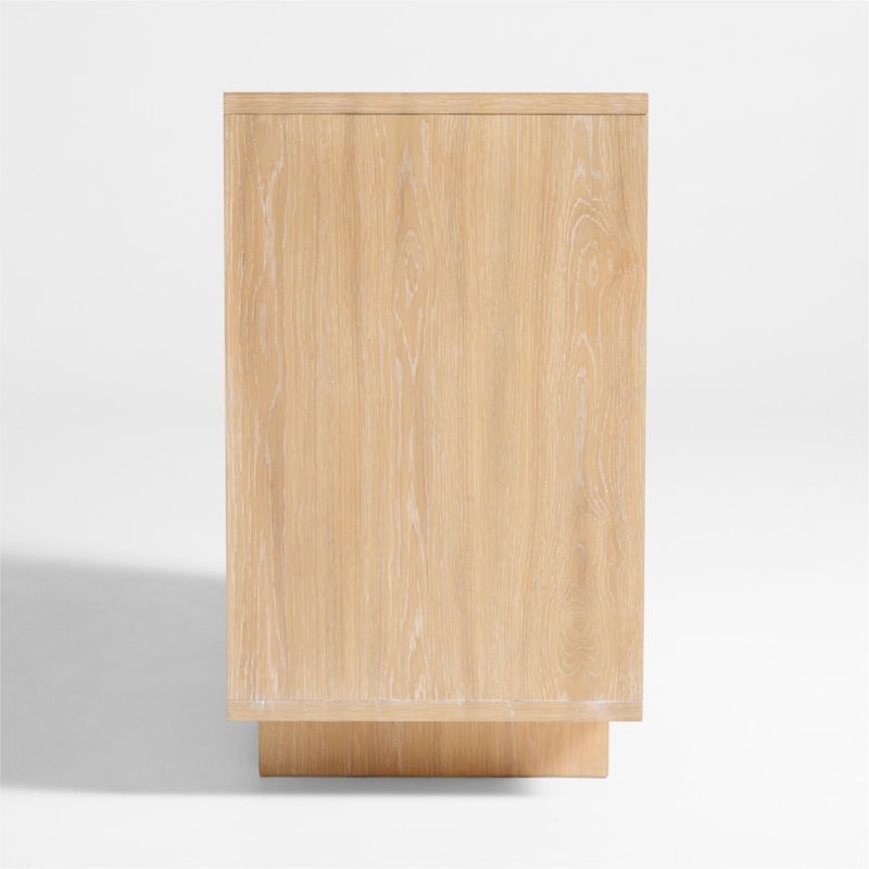 Grayson Natural Brown Oak Wood 3-Drawer Kids Desk - Image 3