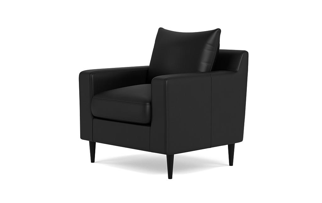 Sloan Leather Petite Chair - Image 2