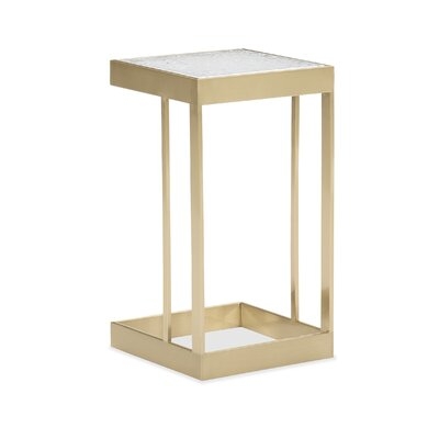 Marble Top Frame End Table - Image 0