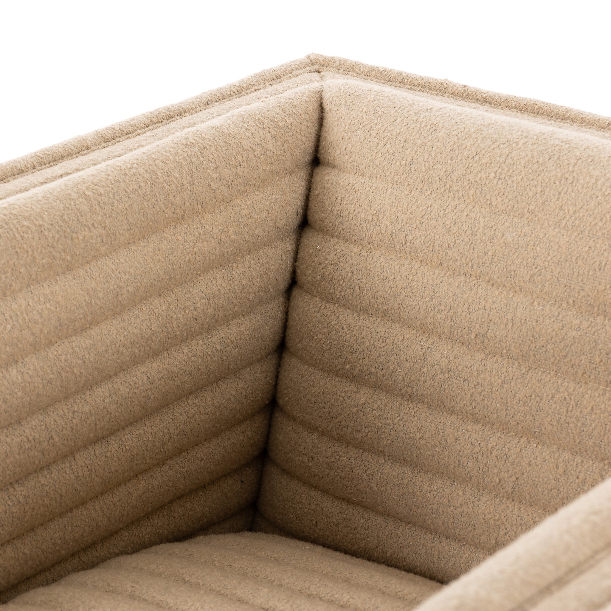 Padma Swivel Chair - Crete Ecru - Image 9