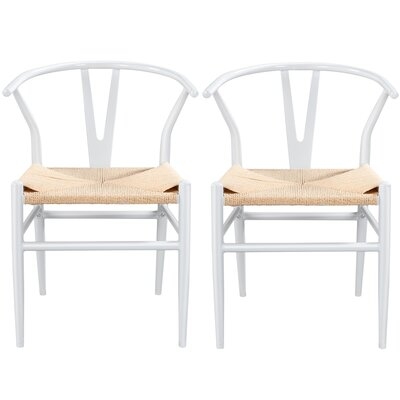 Lindberg Metal Slat Back Arm Chair (Set of 2) - Image 0