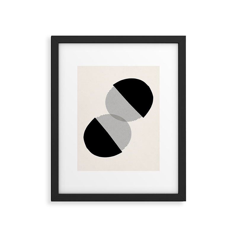 Approach by Rose Beck - Framed Art Print Modern Black 16" x 20" - Image 0