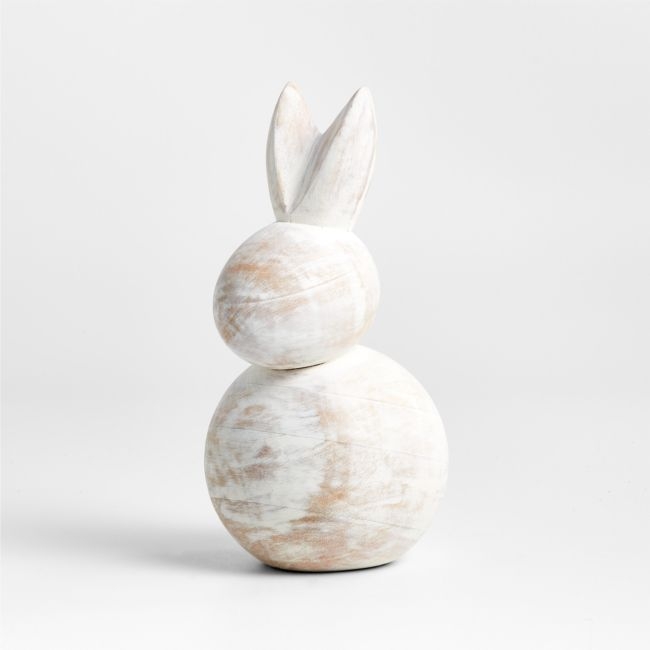 Medium Wood Bunny 9" - Image 0