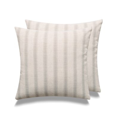 Beckette Square Pillow Cover & Insert Set of 2 - Image 0