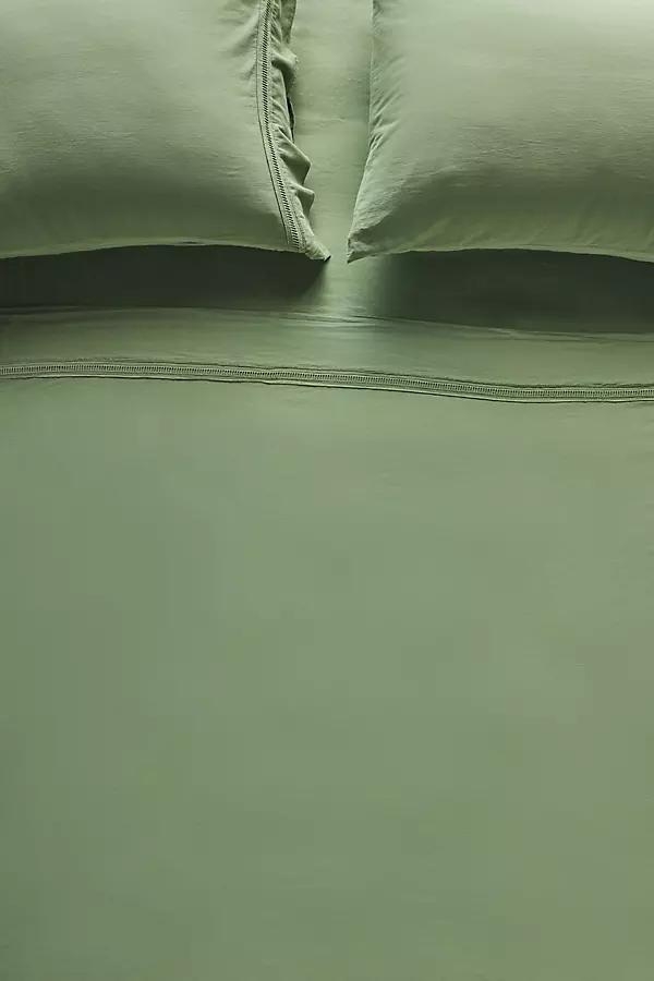 Willow Organic Cotton Spa Sateen Sheet Set - Image 0