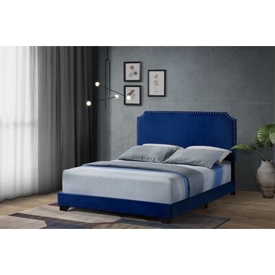 Teresa Queen Upholstered Standard Bed - Image 0