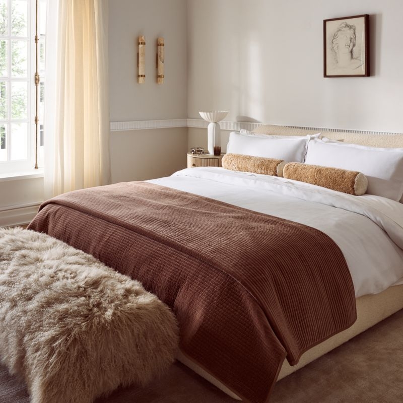 Diana Queen Bed Taylor Felt Grey - Image 3
