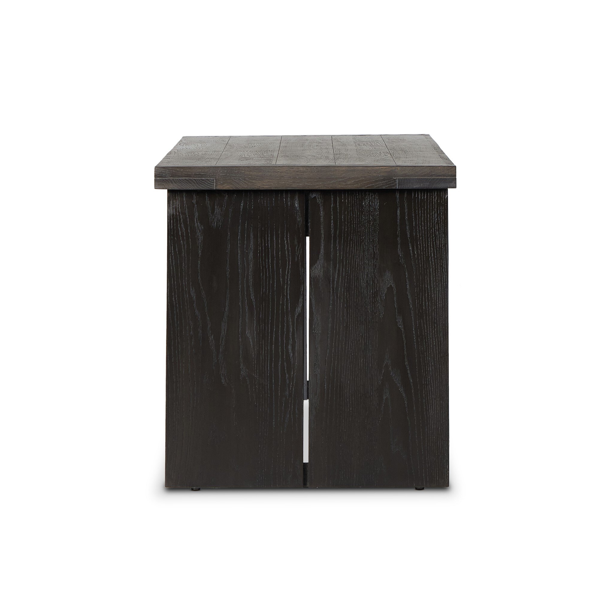 Warby Desk - Worn Black Veneer - Image 2