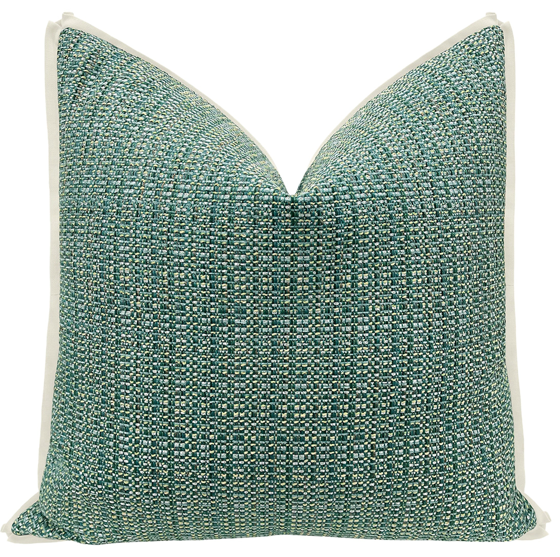 THE MARIPOSA : HEPBURN TWEED // JADE - 20" X 20" - Image 0