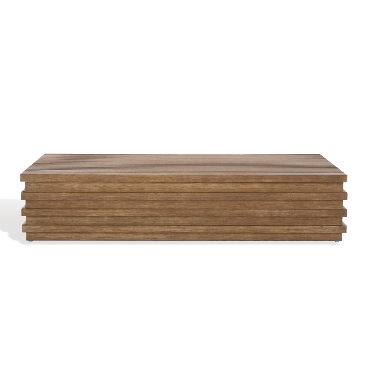 Tortuga Patio Coffee Table - Natural - Image 0