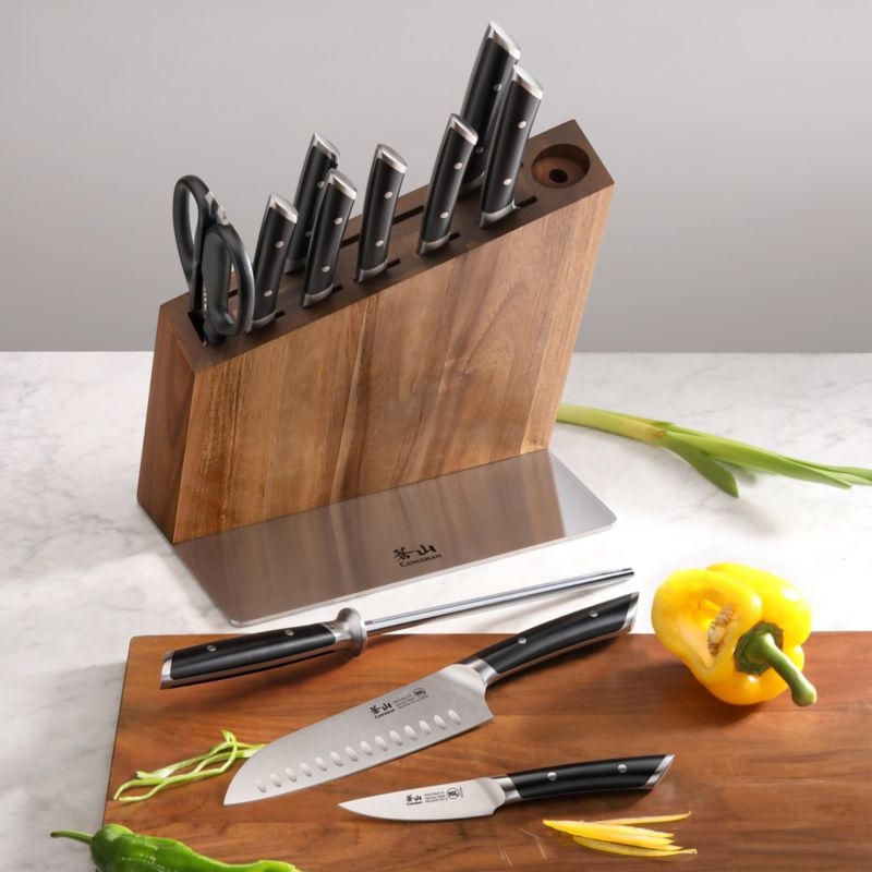 Cangshan ® HELENA 12-Piece HUA Knife Block Set Black - Image 3