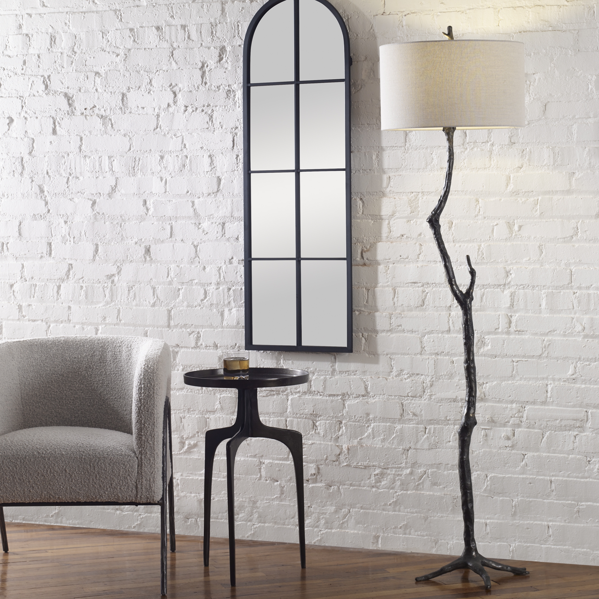 Spruce Rustic Floor Lamp - Image 4