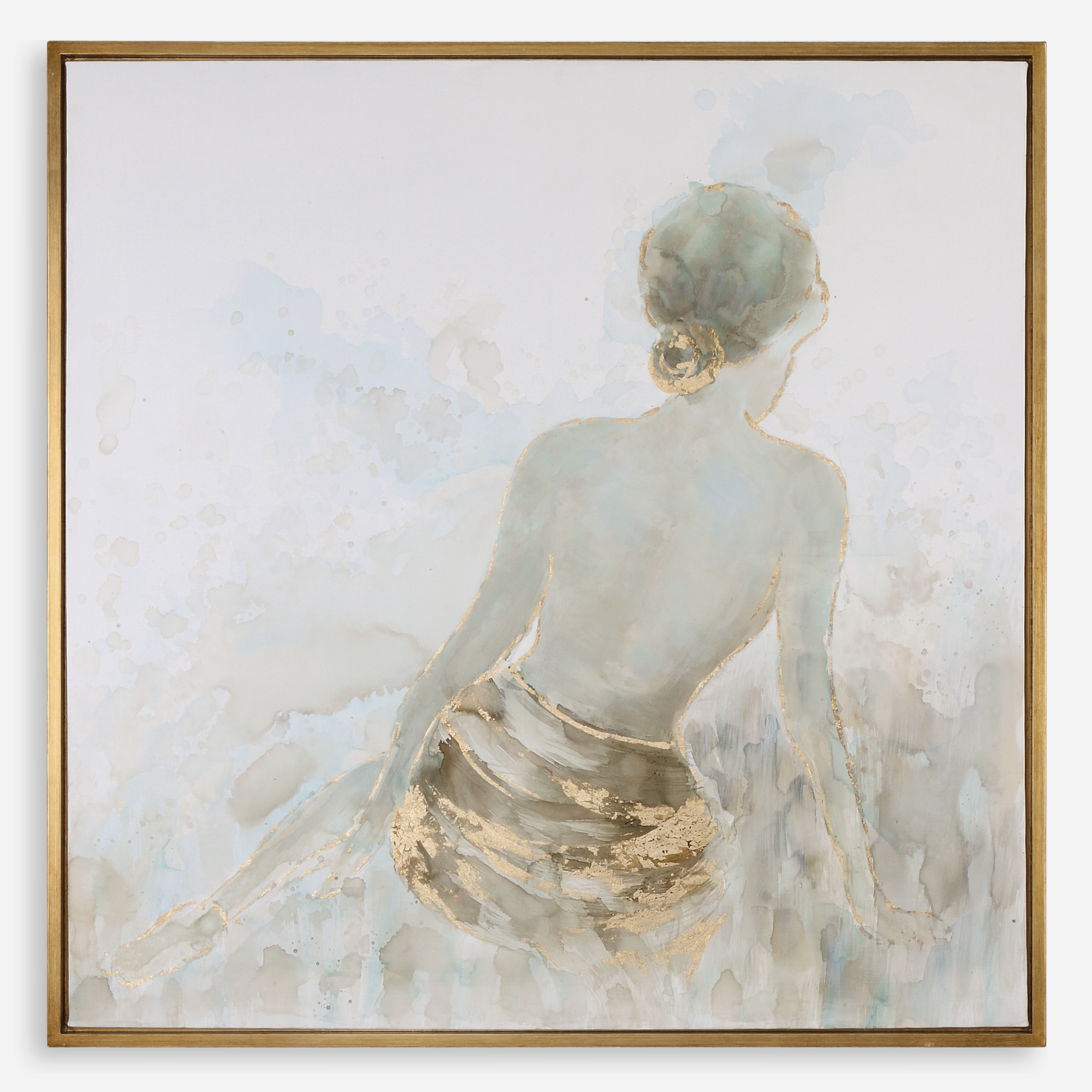 Gold Highlights Feminine Art - Image 0