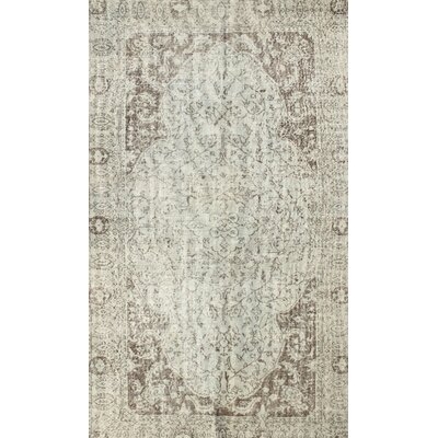Oriental Off White Area Rug - Image 0