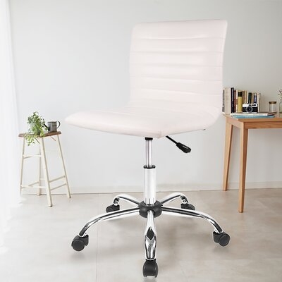 Anyelina Low Back Ribbed Task Chair - Image 0