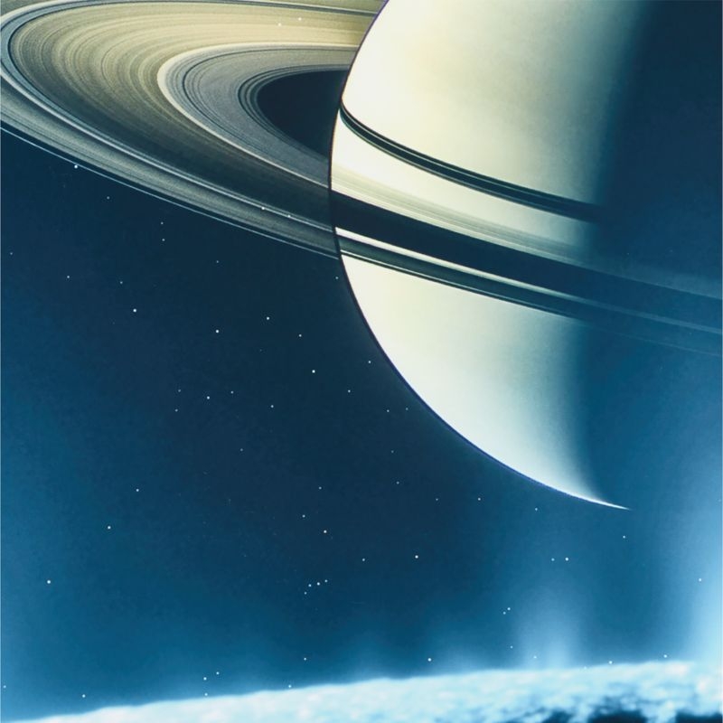Smithsonian 3-Piece Saturn and Moons Framed Wall Art Print - Image 3