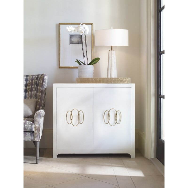 Century Monarch Solid Wood 2 Door Accent Cabinet - Image 0