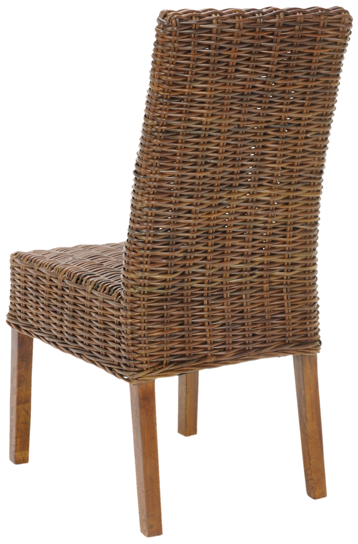 Sanibel 18''H Rattan Side Chair (Set Of 2) - Light Brown - Safavieh - Image 3