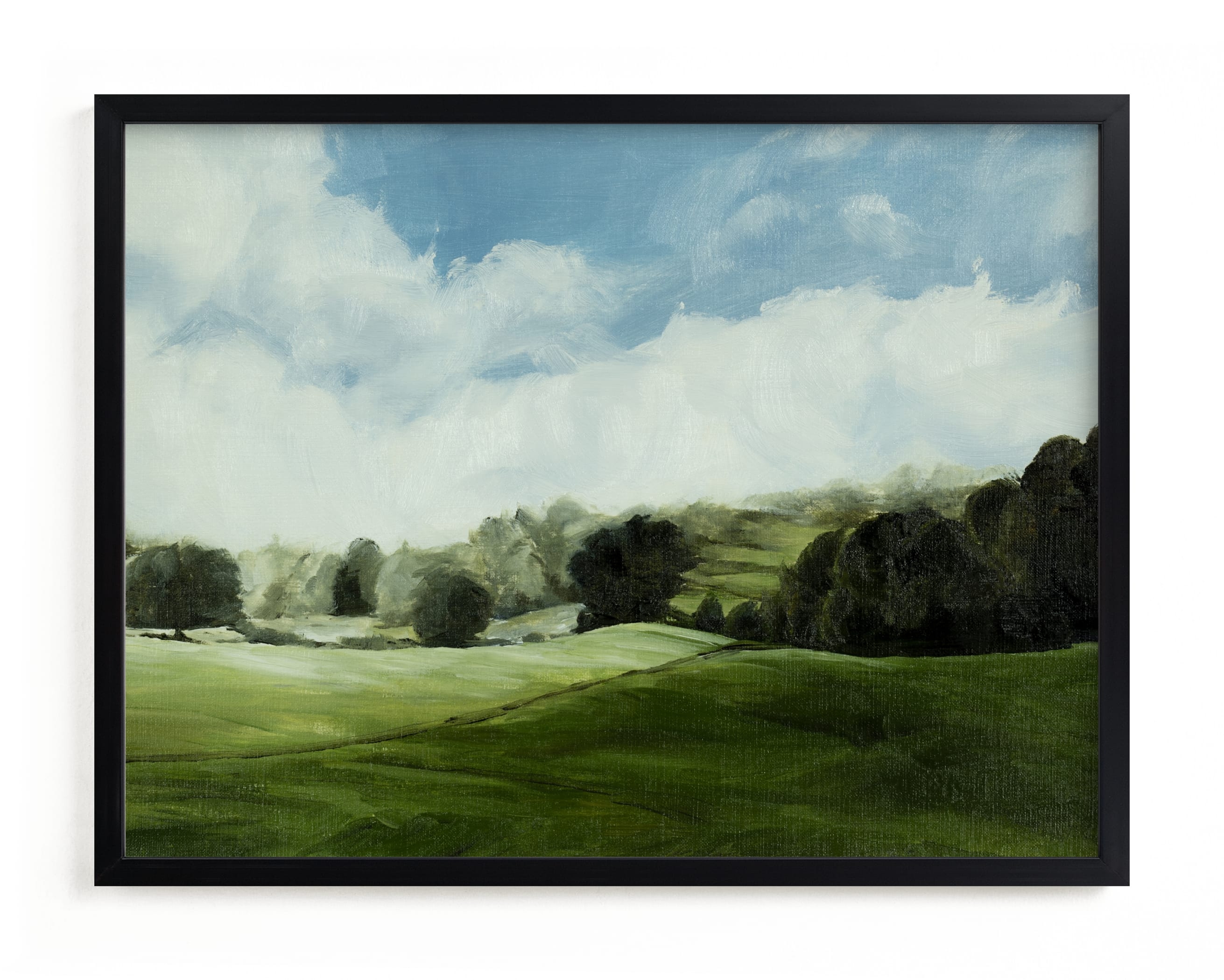 Peace Of Greens And Blues Limited Edition Fine Art Print 2 - Image 0