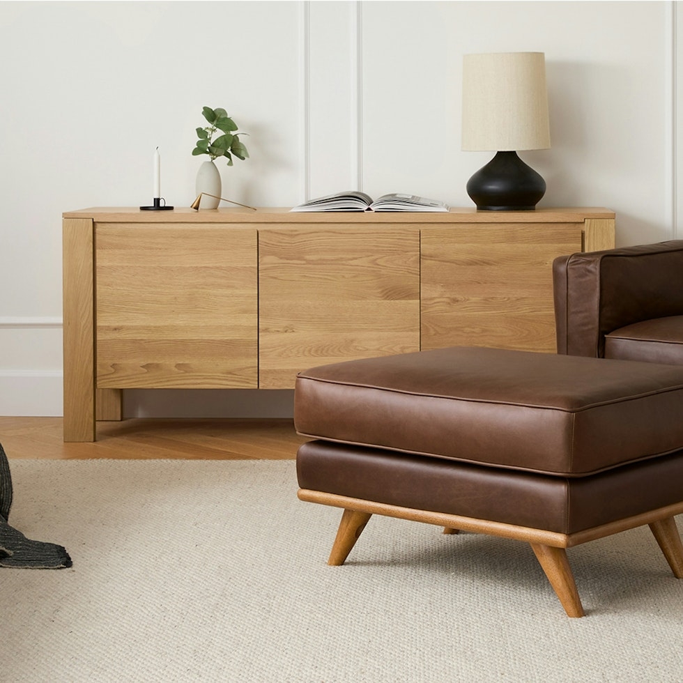 Dako 72" Sideboard - Natural Oak - Image 1