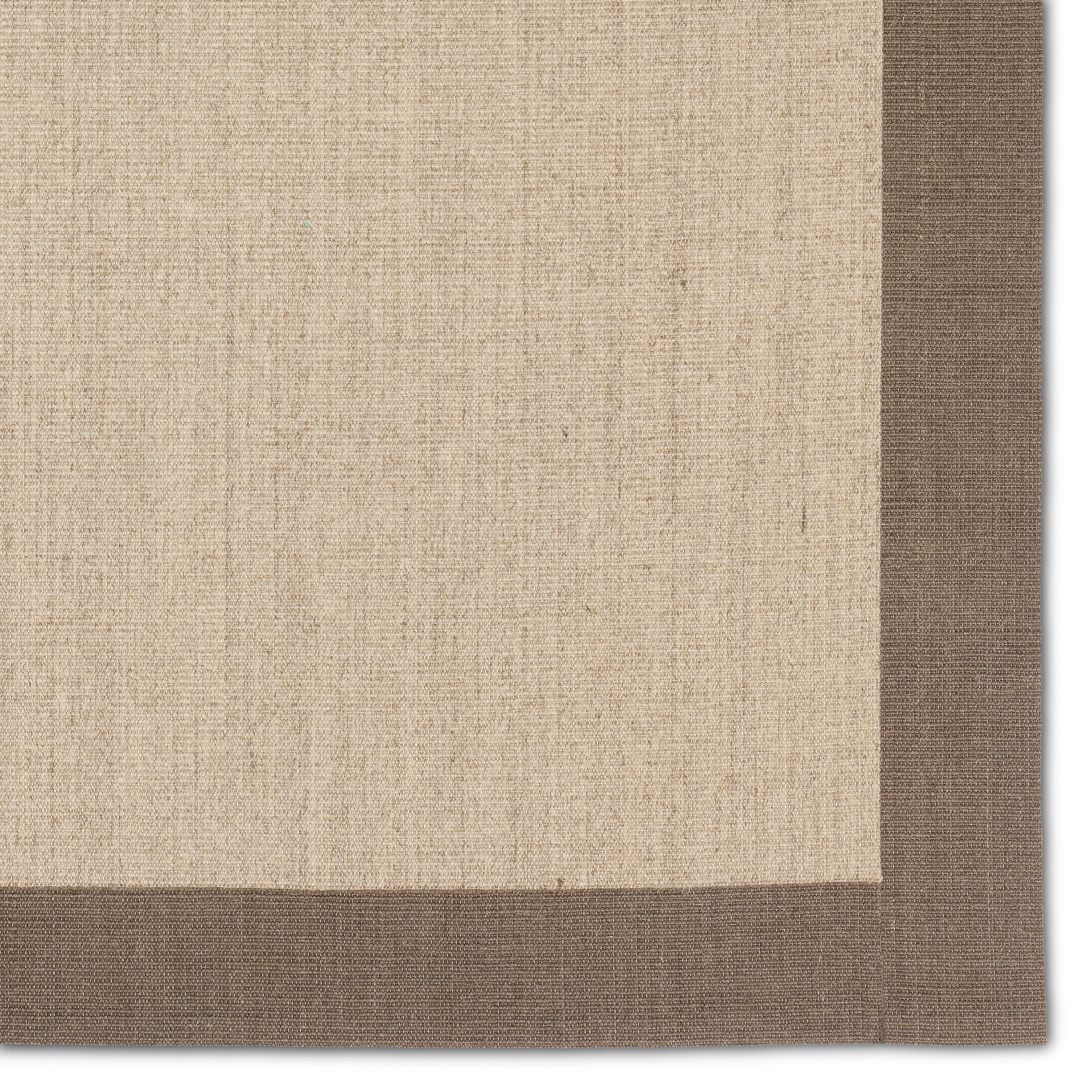 Leyar GAB02 Handmade Border Tan and Brown Area Rug (5'x8') - Image 3