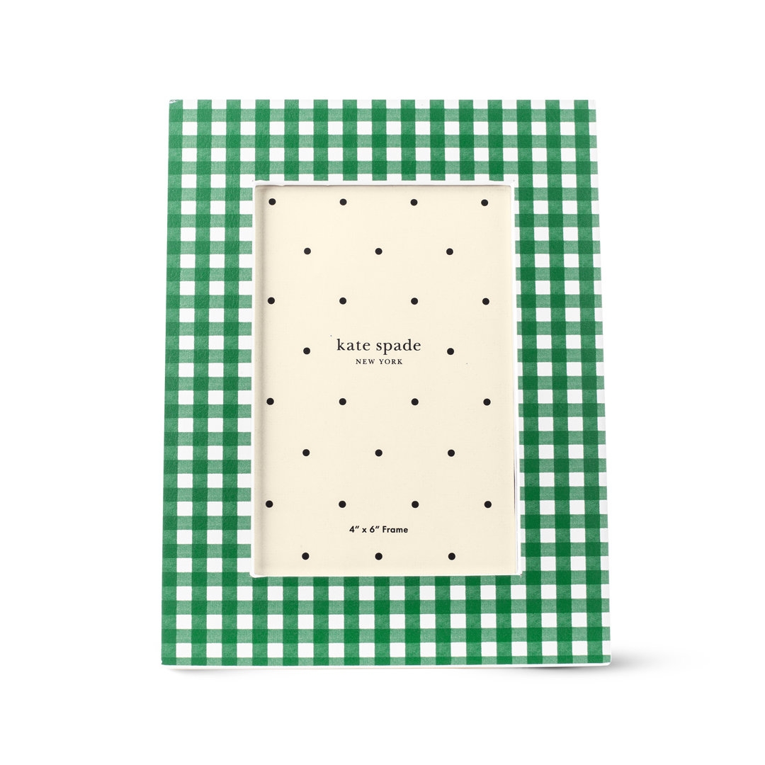 kate spade new york Picture Frame, Gingham - Image 0