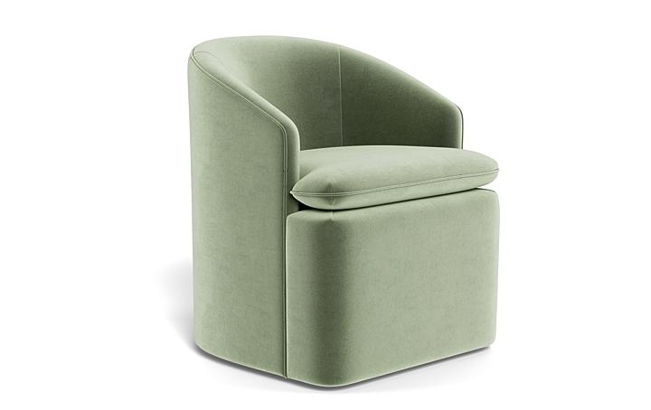 Daphne Upholstered Chair with Contrast Piping - Image 1