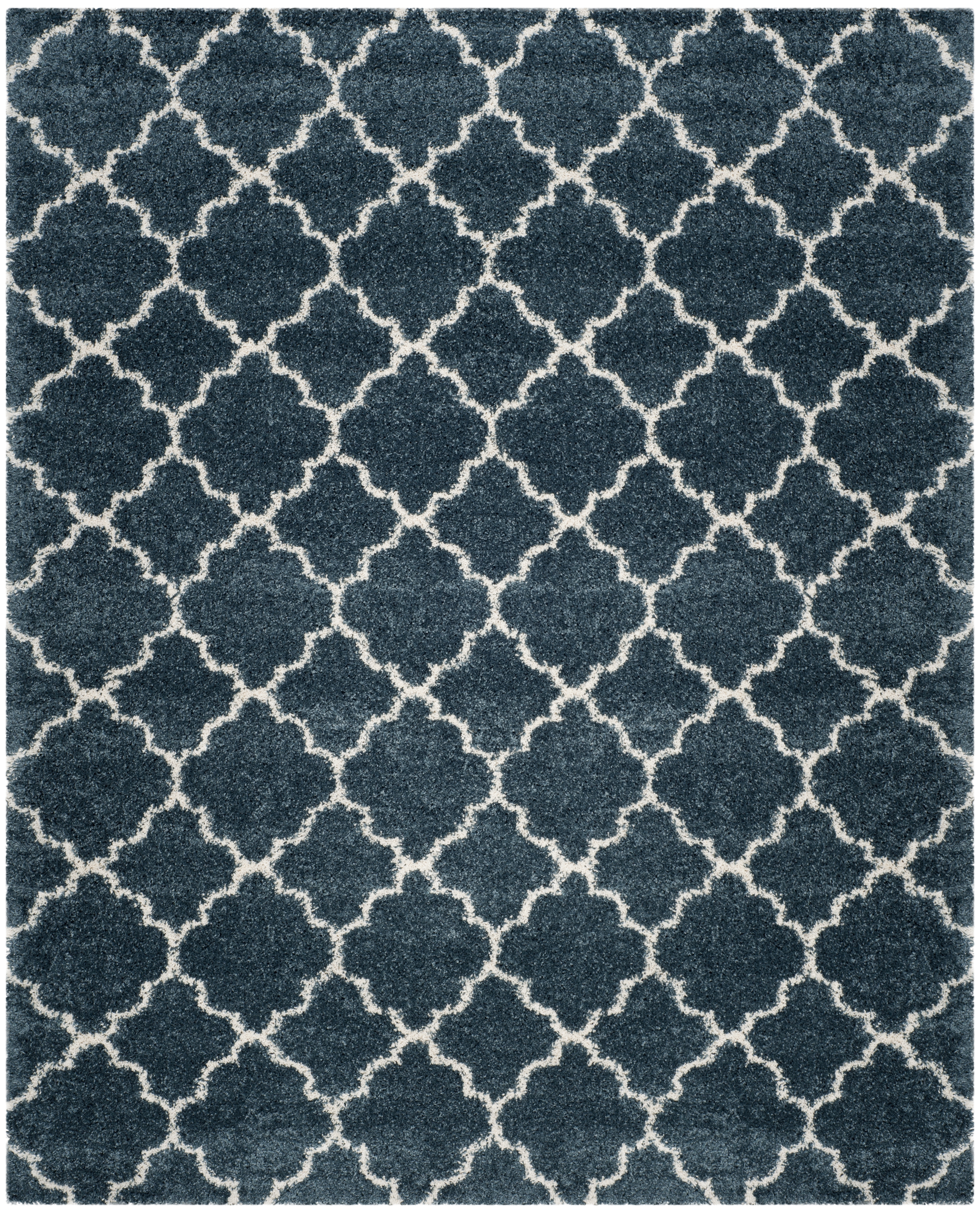 Arlo Home Woven Area Rug, SGH282L, Slate Blue/Ivory,  2' X 3' - Image 0