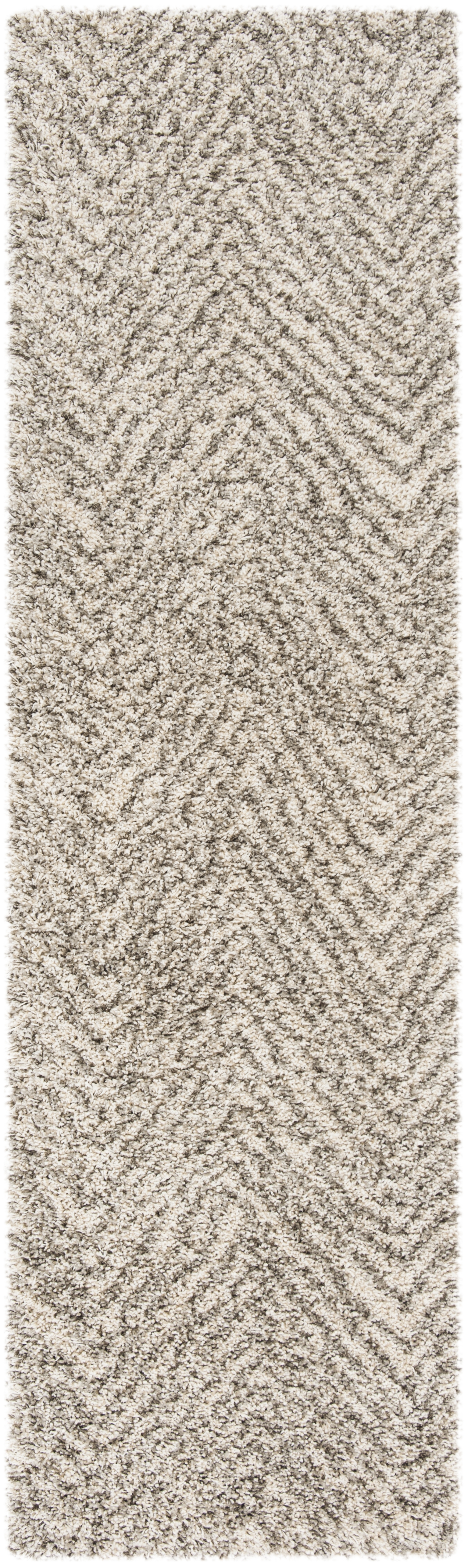 Arlo Home Woven Area Rug, SGH375A, Ivory/Grey,  2' 3" X 8' - Image 0