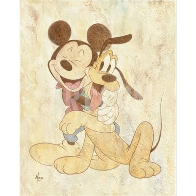 "Mickey And Pluto" By Mike Kupka - Image 0