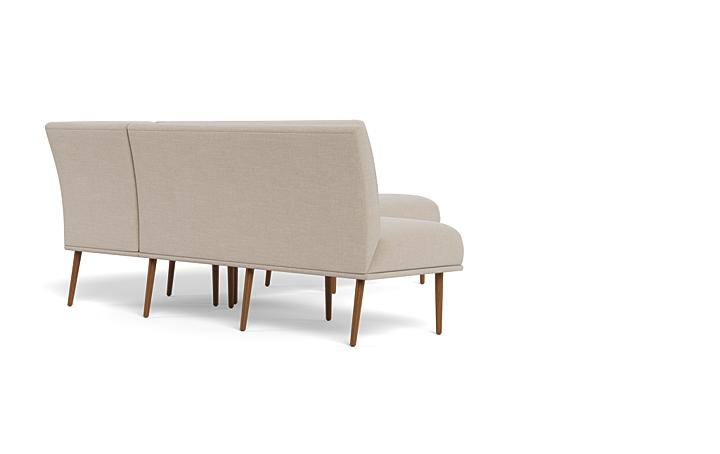 Dorian Upholstered Corner Banquette with Tufting Option - Image 1