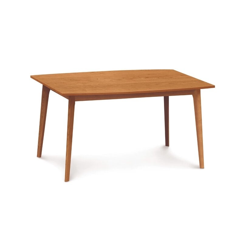 Copeland Furniture Catalina Dining Table Color: Cognac Cherry, Size: 30" H x 60" L x 40" W - Image 0