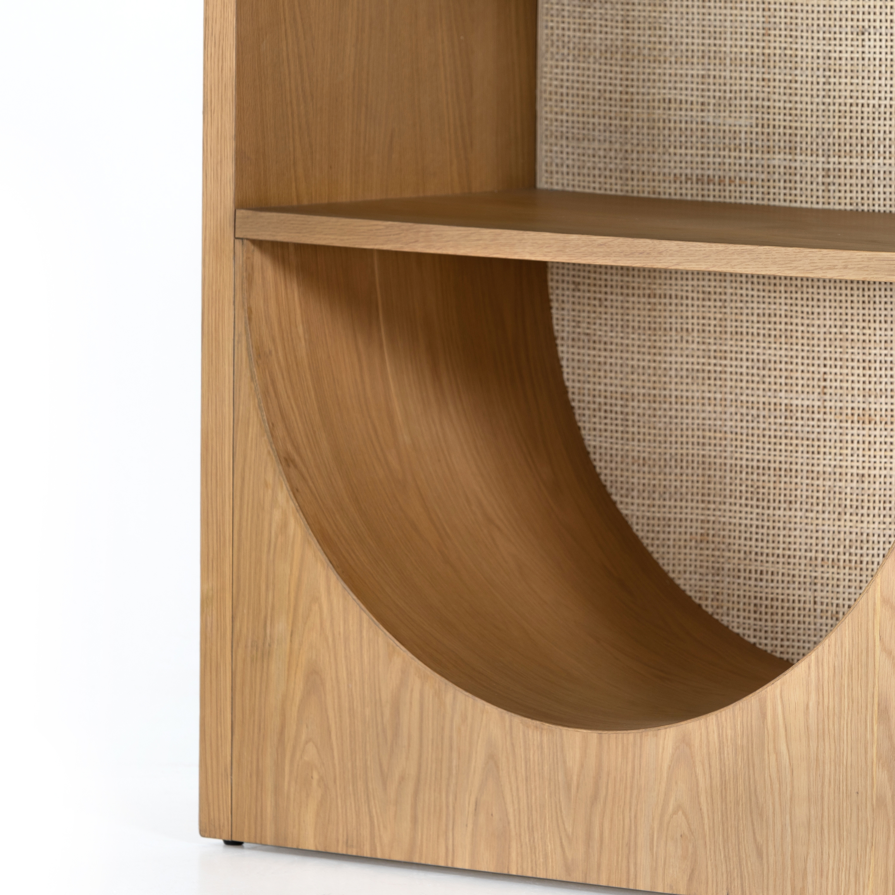 Higgs Bookcase-Honey Oak Veneer - Image 7