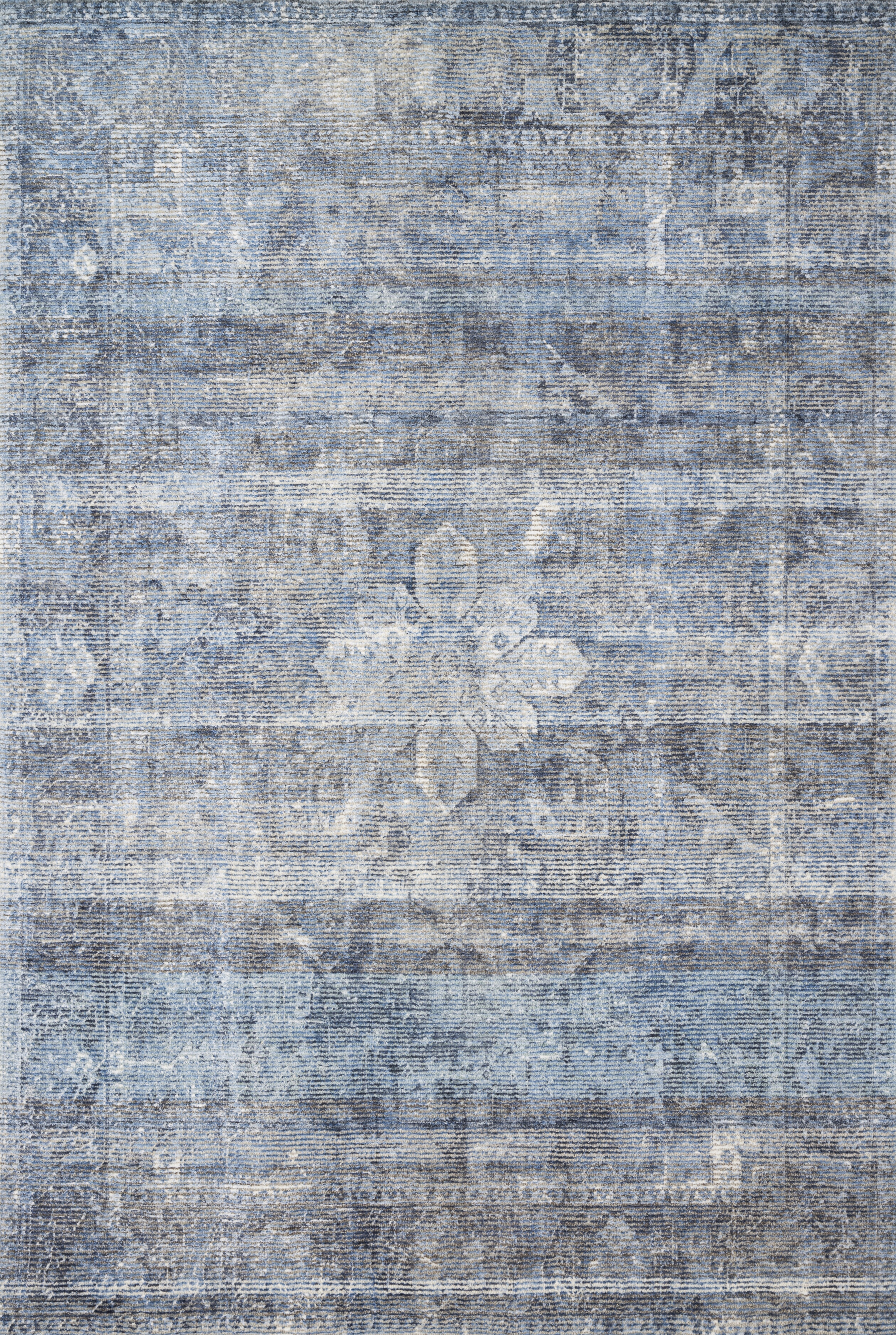 Loloi Rumi RUM-02 Blue 5'-0" x 7'-6" - Image 0